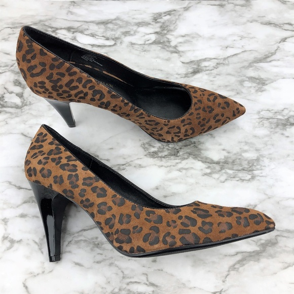 Dana Buchman Shoes - Dana Buchman Katarina Cheetah Leopard Leather Pump